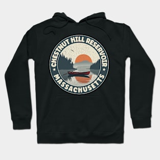 Chestnut Hill Reservoir Massachusetts Hoodie